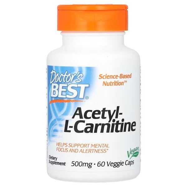 Acetyl L-Carnitin med Biosint Carnitiner, 500mg - 60 kapsler