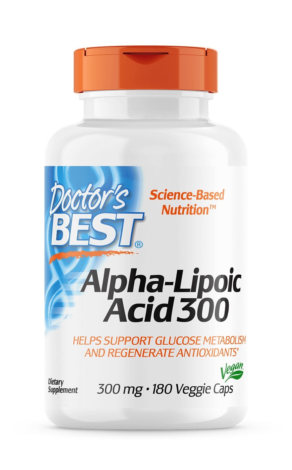 Doctor's Best - Alpha-Lipoic Acid 300 mg, 180 vcaps