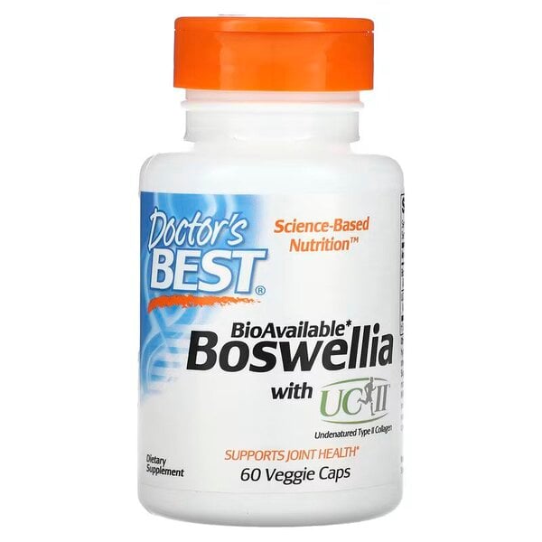 Doctor's Best - Boswellia with UC-II - 60 vcaps