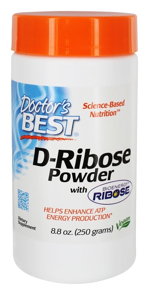 Doctor's Best - D-Ribose, Powder - 250g