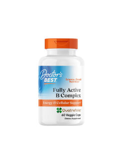 Doctor's Best - Fully Active B-Complex with Quatrefolic - 60 vcaps