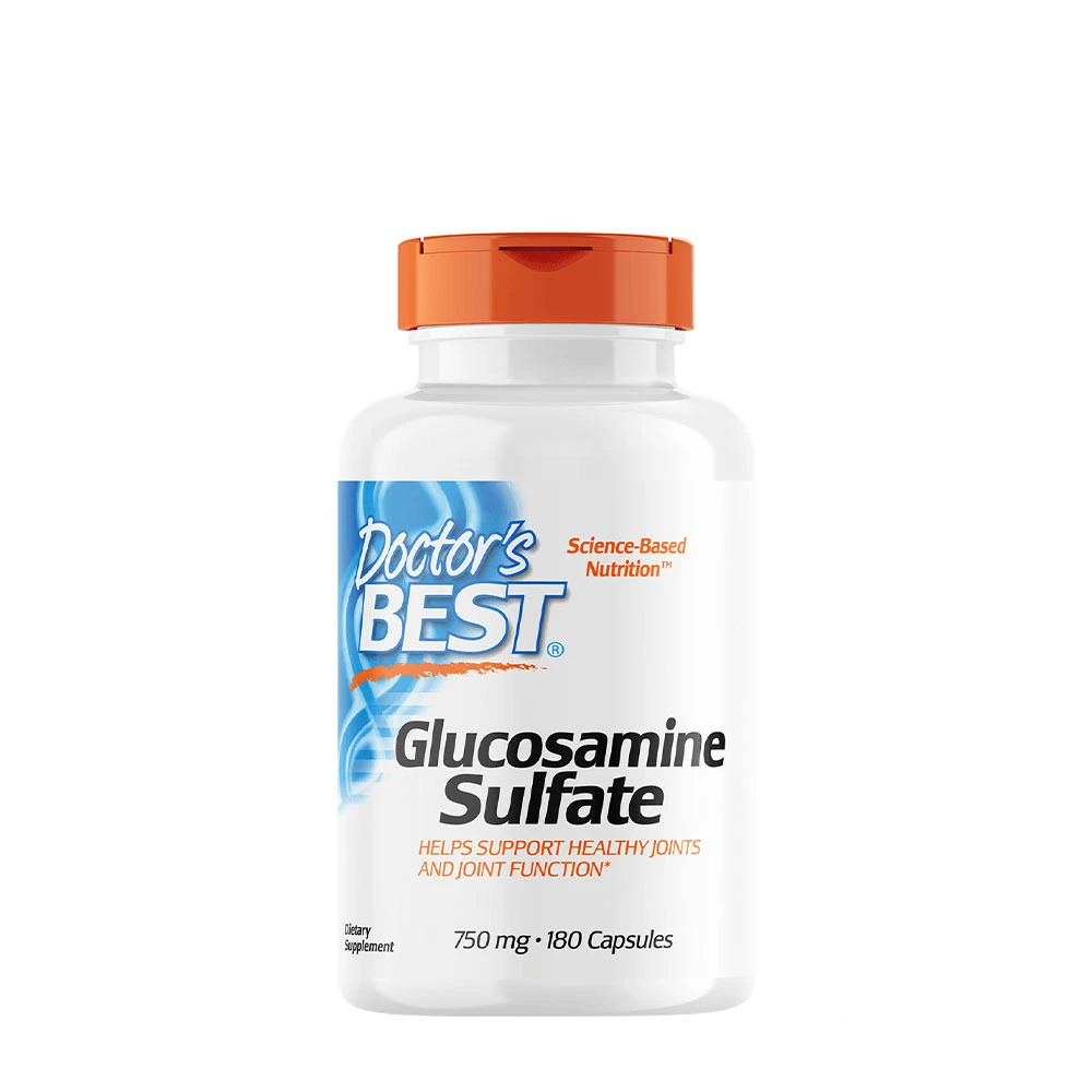 Doctor's Best - Glucosamine Sulfate, 750mg - 180 caps