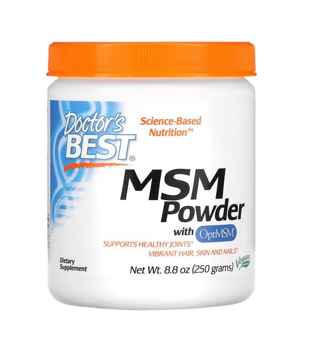Doctor's Best - MSM with OptiMSM Vegan, Powder - 250g