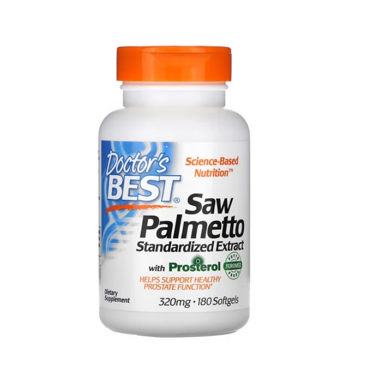 Doctor's Best - Saw Palmetto Standardized Extract with Prosterol