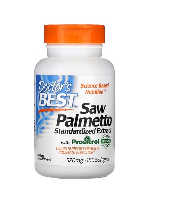 Doctor's Best - Savpalme Standardiseret Ekstrakt 320 mg - 180 softgels