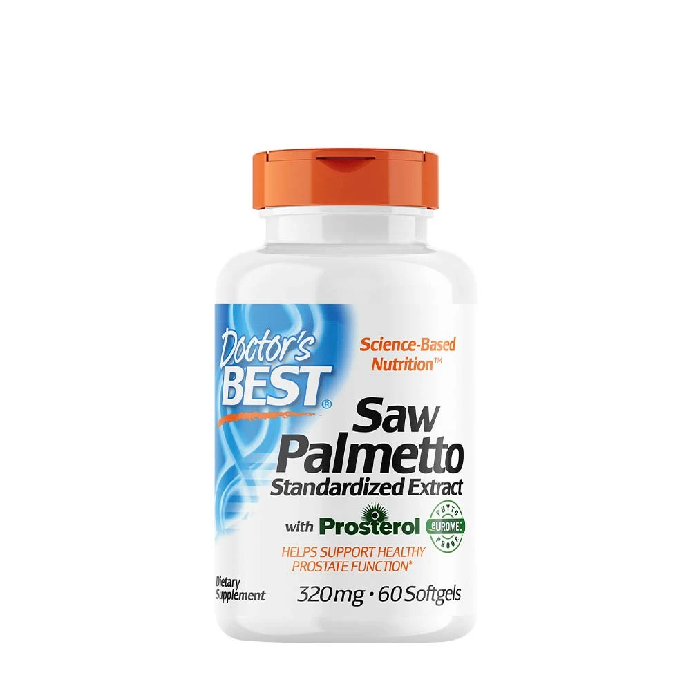 Saw Palmetto standardiseret ekstrakt med Prosterol, 320mg - 60 softgels