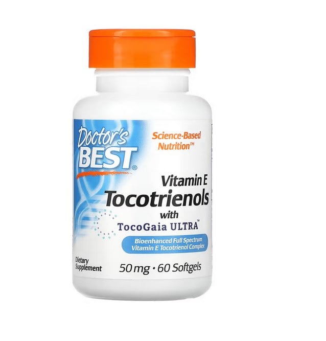 Doctor's Best - Tocotrienols, 50mg - 60 softgels