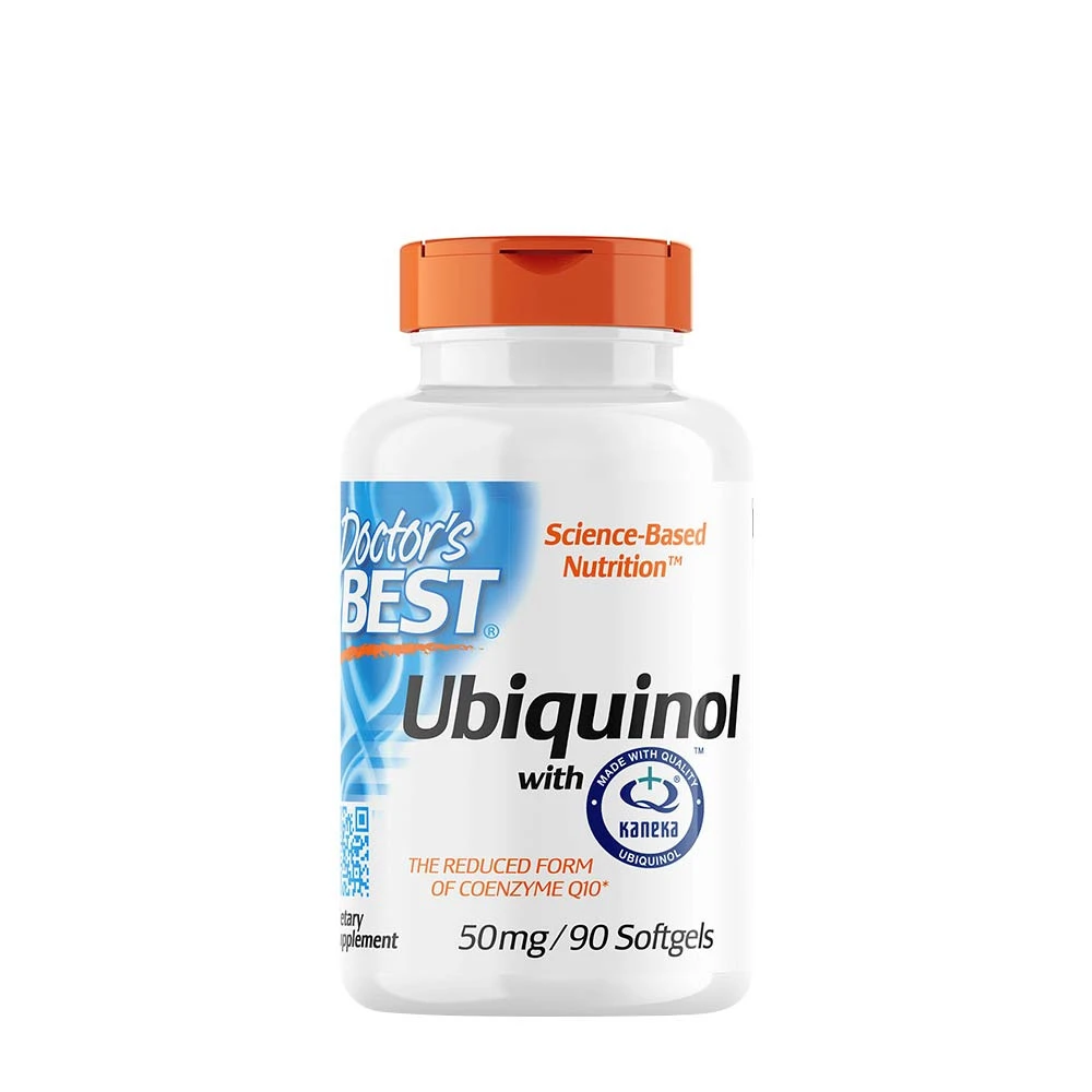 Doctor's Best - Ubiquinol with Kaneka, 50mg - 90 softgels