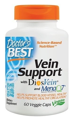 Doctor's Best - Vein Support med DiosVein og MenaQ7, 60 vcaps
