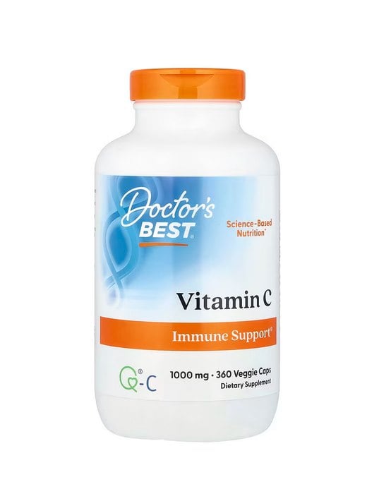 Doctor's Best - Vitamin C with Q-C, 1000mg - 360 vcaps