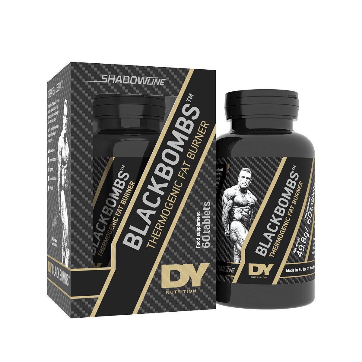 Dorian Yates - Sorte Bomber - 60 tabletter
