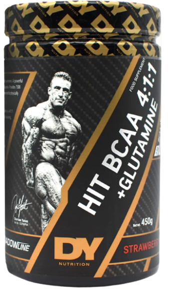 Dorian Yates - HIT BCAA 4:1:1 + Glutamine, Strawberry - 450g