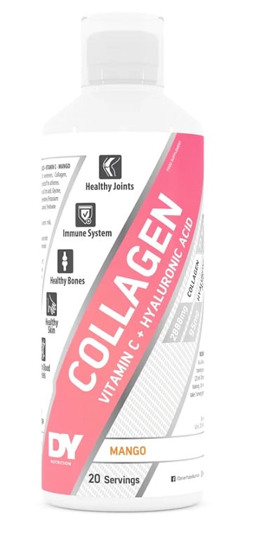 Dorian Yates - Liquid Collagen + Vitamin C + Hyaluronic acid, Mango - 500 ml.