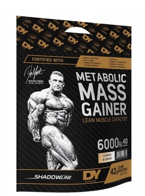 Dorian Yates - Metabolic Mass Gainer, Cookies & Cream - 6000g