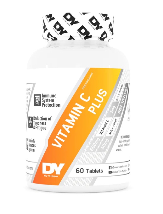Dorian Yates - Vitamin C+ 60 tabletter