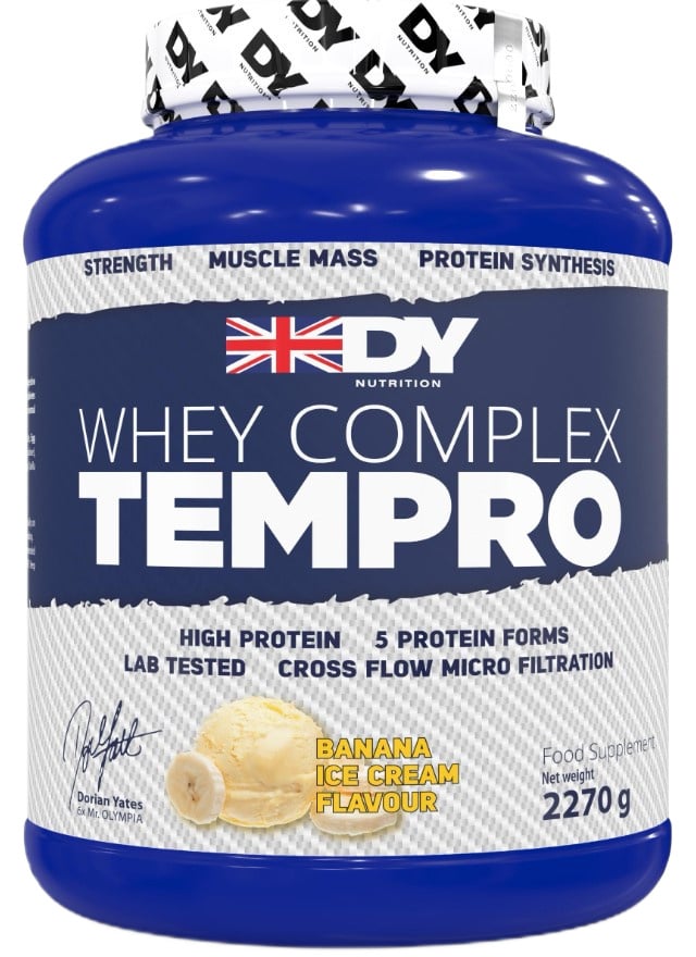 Dorian Yates - Tempro Whey Complex Banan Iscreme 2270g