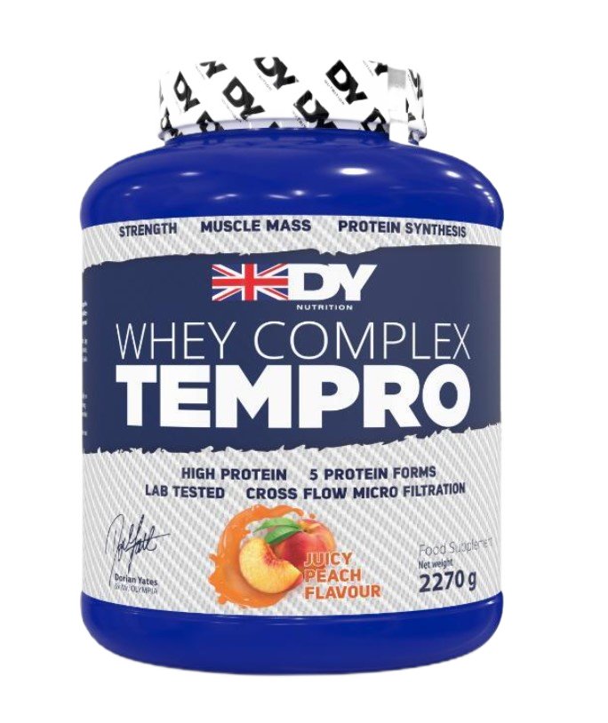 Dorian Yates - Whey Complex Tempro, Juicy Peach Flavour - 2270g
