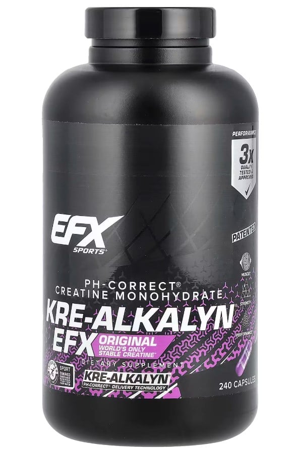 EFX Sports - Kre-Alkalyn EFX Clear Caps 240 kapsler