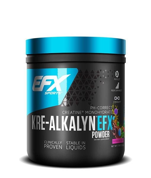 EFX Sports - Kre-Alkalyn Powder, Rainbow Blast - 220g