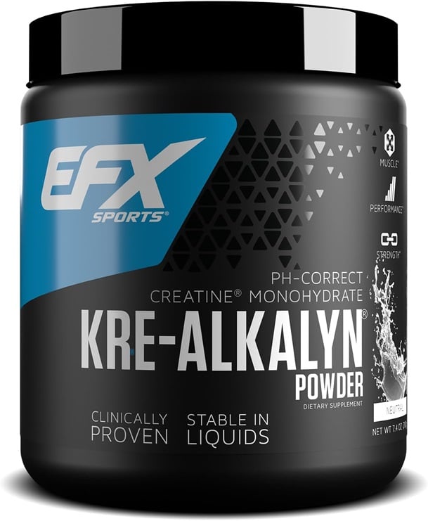 EFX Sports - Kre-Alkalyn Pulver, Uden Smag 210g