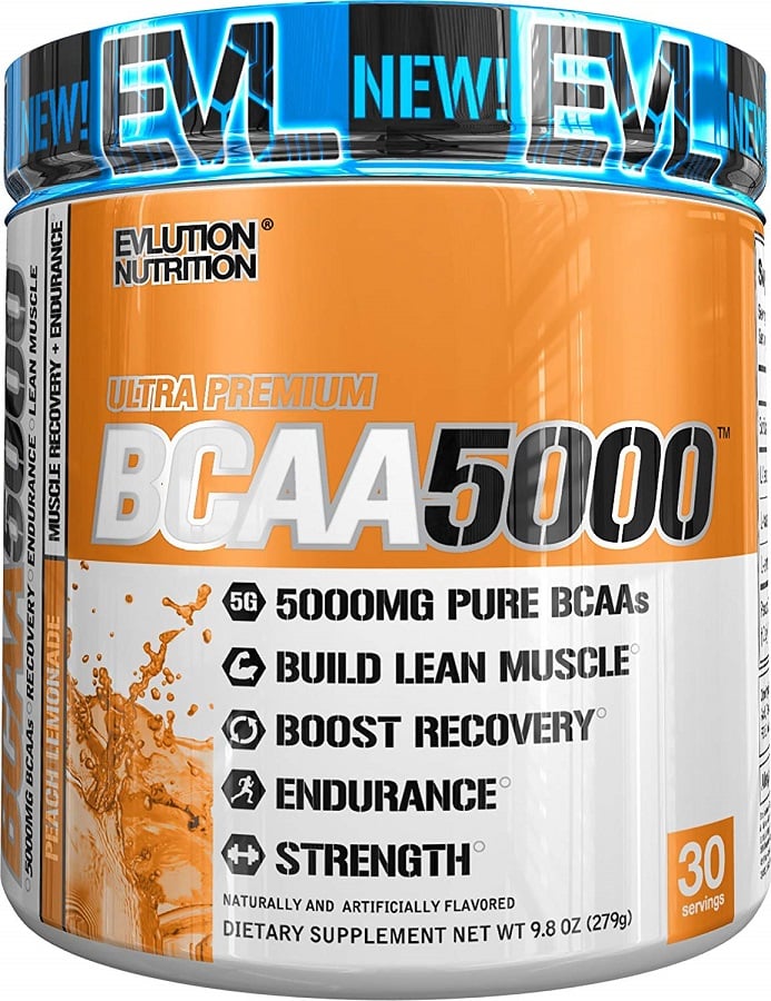 EVLution Nutrition - BCAA 5000 Blue Raz 240g