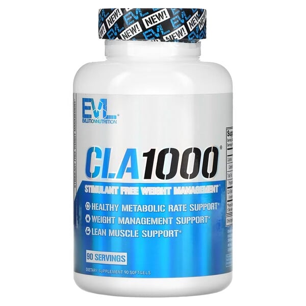 EVLution Nutrition - CLA 1000, 90 softgels
