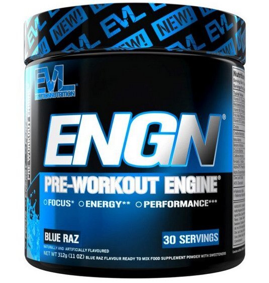 EVLution Nutrition - ENGN Blue Raz 312g