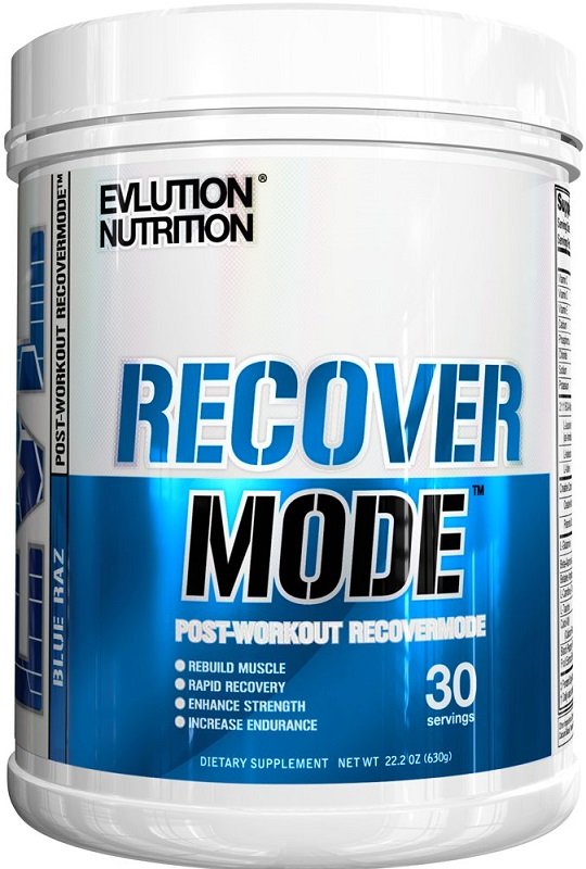 EVLution Nutrition - RecoverMode Blå Hindbær 630g