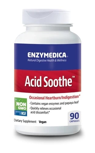 Enzymedica - Acid Soothe 90 kapsler