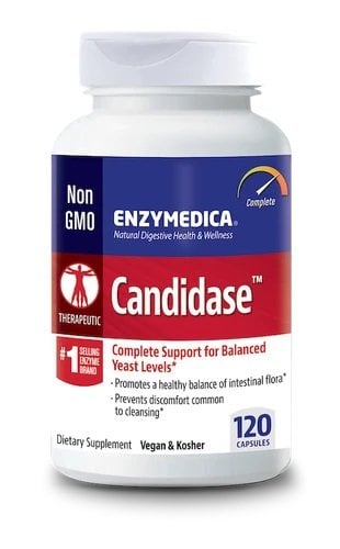 Enzymedica - Candidase 120 kapsler