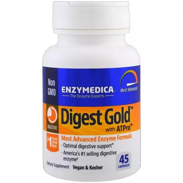 Enzymedica - Digest Gold med ATPro 45 kapsler