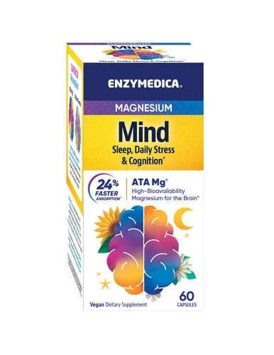 Enzymedica - Magnesium Mind, 60 kapsler