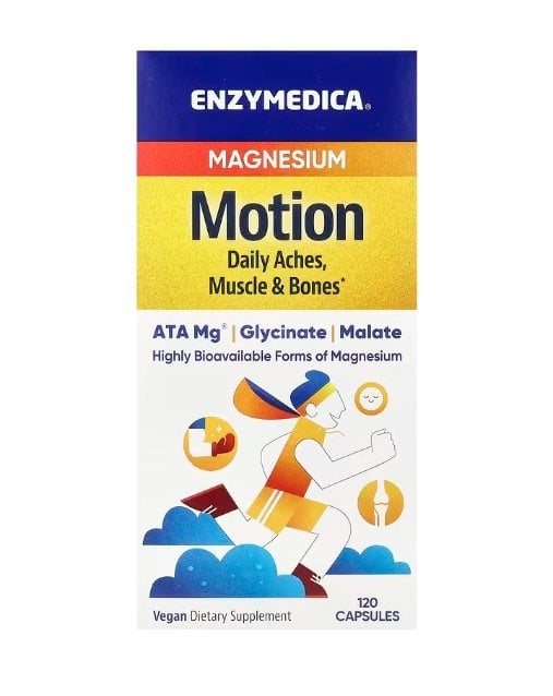 Enzymedica - Magnesium Motion 120 kapsler
