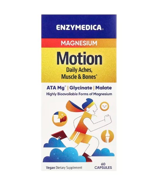 Enzymedica - Magnesium Motion - 60 caps