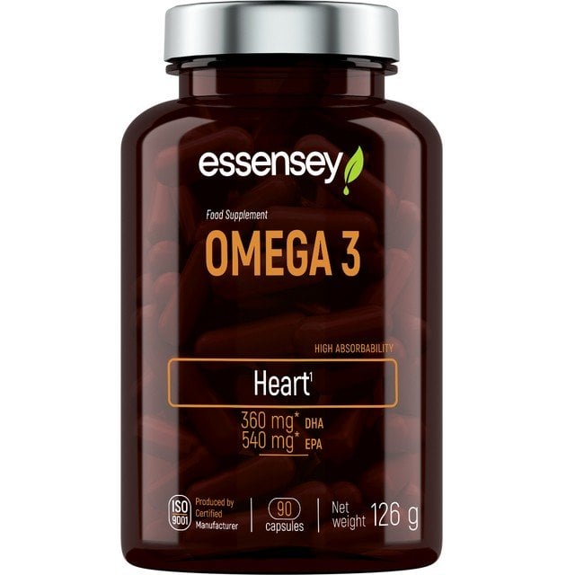 Essensey - Omega 3, 90 kapsler