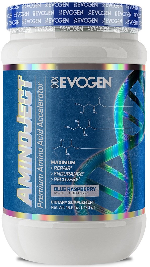 Evogen - AminoJect Hindbær-Lemonade 483g