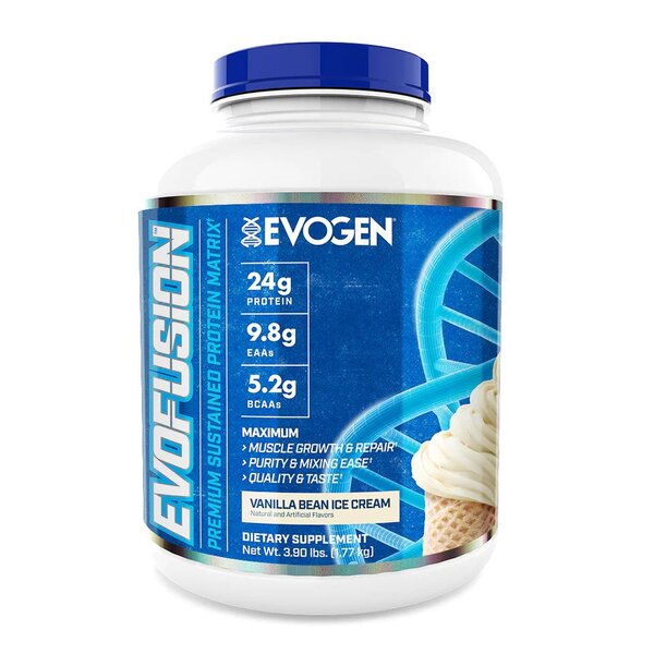 Evogen - Evofusion Vanilje Bønne Iscreme 1820g