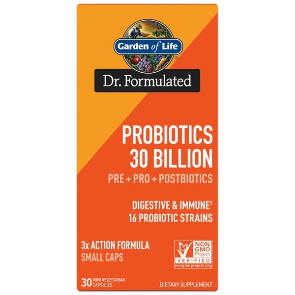 Garden of Life - Dr. Formulated Probiotics 30 Milliarder, 30 mini vcaps