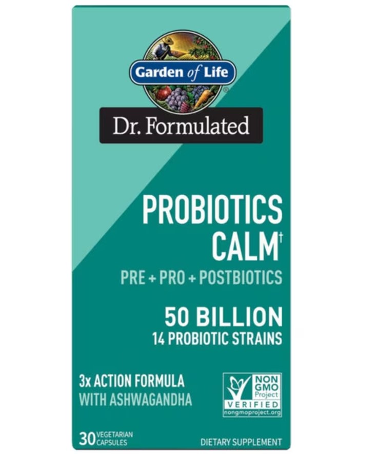 Garden of Life - Dr. Formulated Probiotics Calm 50 Milliarder, 30 kapsler billede