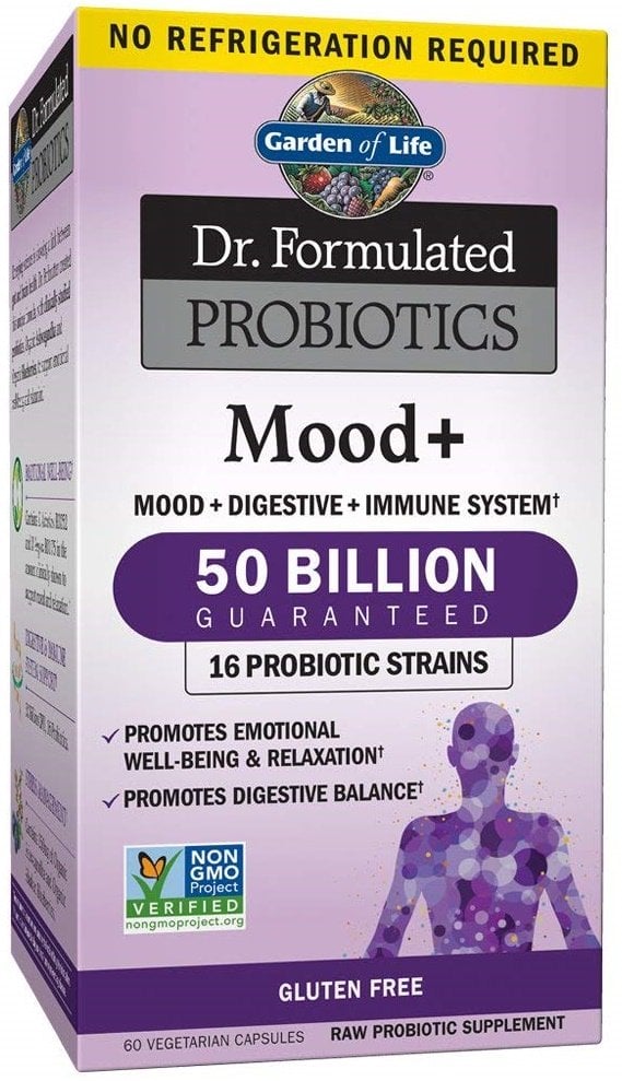 Garden of Life - Dr. Formulated Probiotics Mood+ 60 kapsler