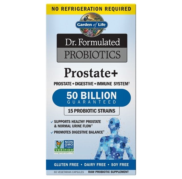 Garden of Life - Dr. Formulated Probiotics Prostate+ 60 vcaps