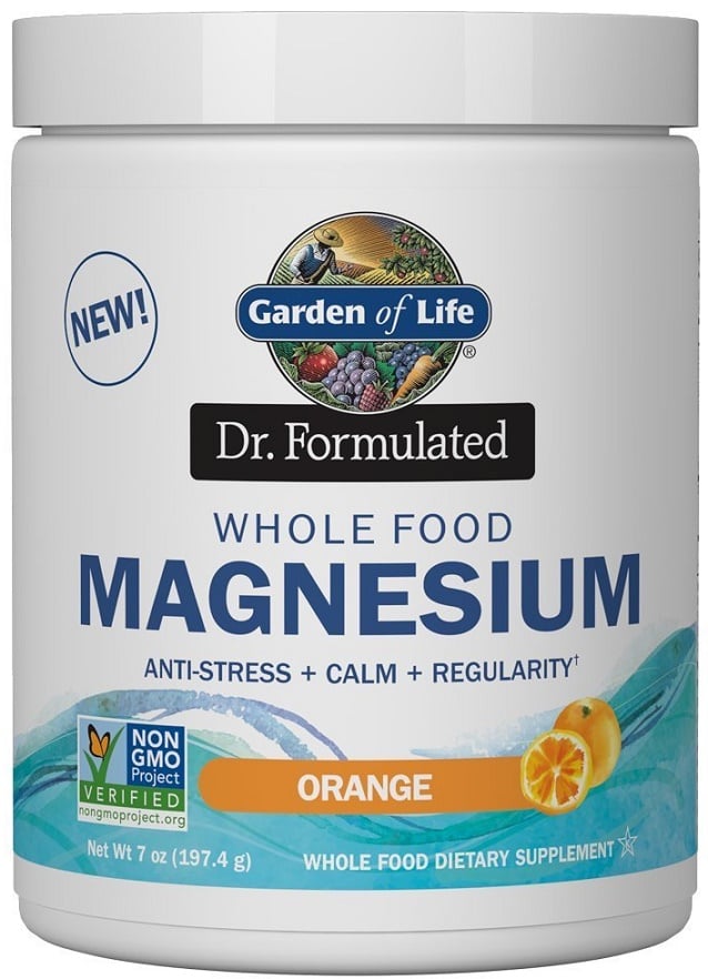 Garden of Life - Dr. Formulated Whole Food Magnesium, Orange - 197g