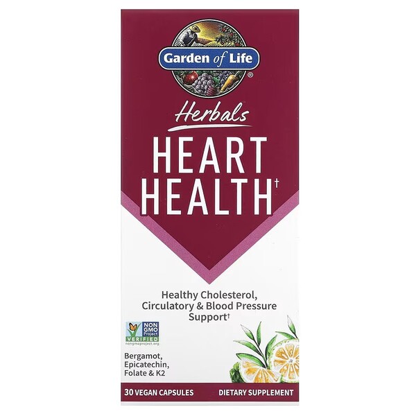 Garden of Life - Herbals Hjertesundhed - 30 vcaps
