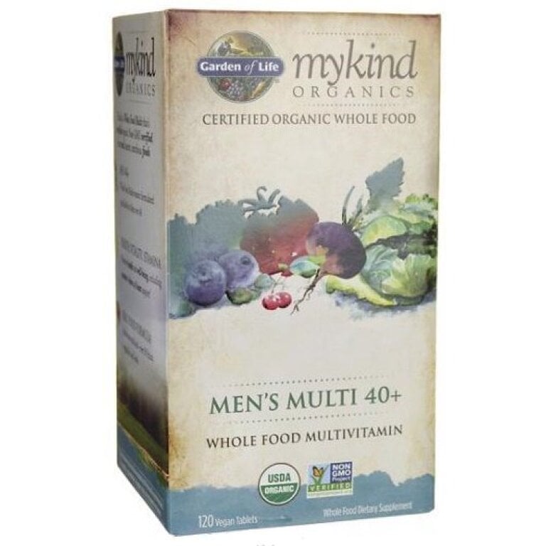 Garden of Life - Mykind Men's Multi 40+ - 120 vegan tablets