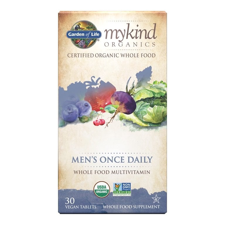 Garden of Life - Mykind Men's Once Daily, 30 veganske tabletter
