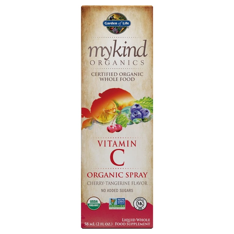 Have af Life - Mykind Organics Vitamin C Økologisk Spray, Kirsebær-Appelsin - 58 ml