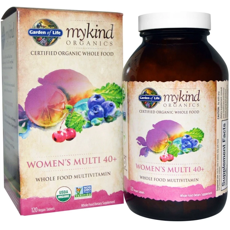 Garden of Life - Mykind Women's Multi 40+ - 120 vegan tablets