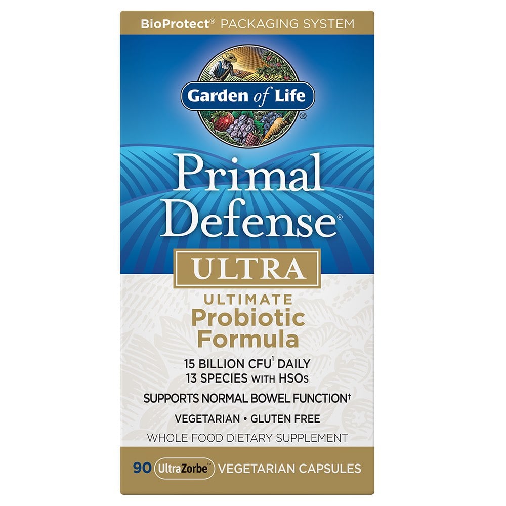 Garden of Life - Primal Defense Ultra, Ultimativ Probiotisk Formel - 90 vcaps