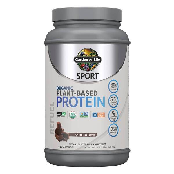 Garden of Life - Sport Plant-Based Protein, Chocolate - 840g