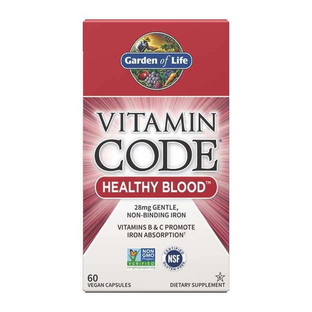 Garden of Life - Vitamin Code Healthy Blood - 60 vegan caps